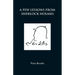 A Few Lessons from Sherlock Holmes