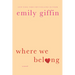 Where We Belong