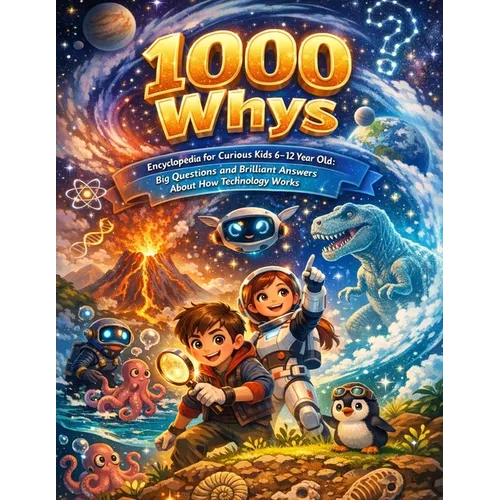 1000 Whys Encyclopedia for Curious Kids 6-12 Year Old: Big Questions and Brilliant Answers About How Technology Works