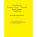 Final Report Culpeper County [Virginia] Road Orders, 1763-1764: Published with Permission from the Virginia Transportation Research