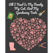 All I Need Is My Family, My Cat, And My Gardening Tools: Comprehensive Garden Notebook with Decorative Garden Record Diary To Write In Garden Plans, M