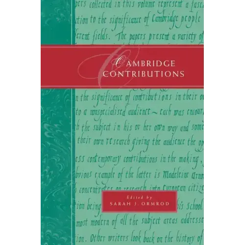 Cambridge Contributions