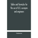 Tables and formulas for the use of U.S. surveyors and engineers on public land surveys, a supplement to the Manual of surveying instructions