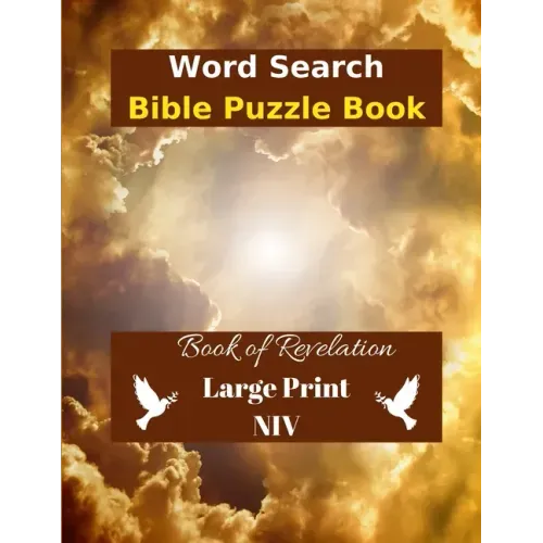 Word Search Bible Puzzle: Book of Revelation in Large Print NIV
