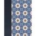 Rvr 1960 Biblia de Apuntes Edición Letra Grande, Piel Fabricada Y Mosaico Crema Y Azul