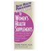 User's Guide to Women's Health Supplements