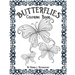Butterflies Adult Coloring Book