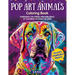 Pop Art Animals Coloring Book: Experience the Stress-Free Brilliance of Coloring Outside the Lines