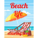 Beach coloring book: An Adult Coloring Book Featuring Fun and Relaxing Beach Vacation Scenes, Peaceful Ocean Landscapes and Beautiful Summe