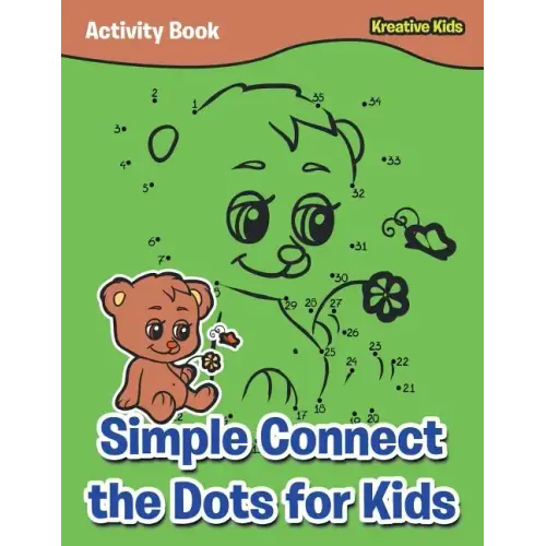 Simple Connect the Dots for Kids Activity Book