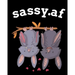 sassyy.af: 2nd Anniversary Gift For Wife - Blank Composition Notebook & Journal To Write In Notes About Hubbie