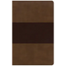 KJV Large Print Personal Size Reference Bible, Saddle Brown Leathertouch