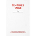 Ten Times Table - A Play