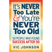 It's NEVER Too Late And You're NEVER Too Old: 50 People Who Found Success After 50