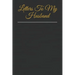 Letters To My Husband