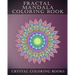 Fractal Mandala Coloring Book: 30 Fractal Mandala Coloring Pages. Intricate Stress Relief Adult Coloring Design Book..