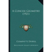A Concise Geometry (1921)