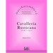 OperEnsemble12, Cavalleria Rusticana (P.Mascagni): Reduced Score
