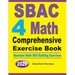 SBAC 4 Math Comprehensive Exercise Book: Abundant Math Skill Building Exercises