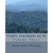 Cryptic Crosswords for Us Volume Three