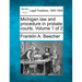 Michigan law and procedure in probate courts. Volume 1 of 2