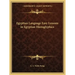Egyptian Language Easy Lessons in Egyptian Hieroglyphics