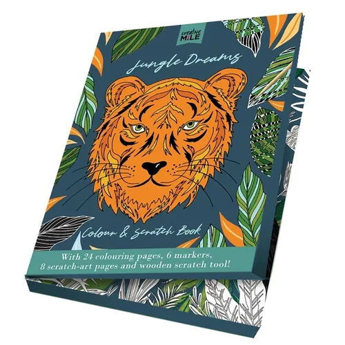 Jungle Dreams: Colour & Scratch Book