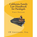 California Family Law Handbook for Paralegals
