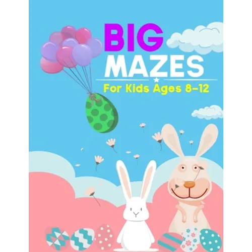 Mazes For Kids Ages 8-12: 100 Mazes of 5 Different Maze Shapes: Awesome Easter Basket Stuffers: Fun Kids Activity Book with Maze Puzzles