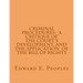 Criminal Procedures: a Critique of the Court's Development, and the Application