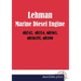 Lehman Marine Diesel Engine 4d242, 4d254, 6d363, 6d363tc, 6d380