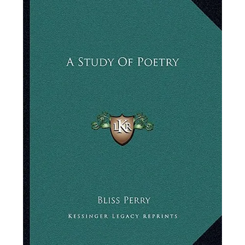 A Study Of Poetry