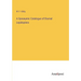 A Synonymic Catalogue of Diurnal Lepidoptera