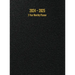2024 - 2025 2-Year Monthly Planner: 24-Month Calendar (Black) - Large