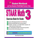 STAAR Math Exercise Book for Grade 3: Student Workbook and Two Realistic STAAR Math Tests