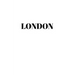 London: Hardcover White Decorative Book for Decorating Shelves, Coffee Tables, Home Decor, Stylish World Fashion Cities Design