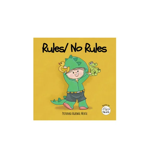 Rules/ No Rules: Baby Books on Following Rules While Having Fun Interactive Toddlers Learning Book with Fun Activity Birthday Gift for Kids, Girls & B