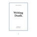 Writing Death