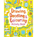 Drawing, Doodling and Coloring Activity Book