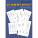 Character Design Templates: Semi-transparent templates for drawing and designing characters