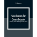 Some Reasons For Chinese Exclusion: Meat Vs. Rice, American Manhood Against Asiatic Coolieism