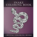 Snake Coloring Book: A Stress Relief Adult Coloring Book Containing 30 Coloring Pages.