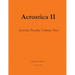 Acrostica II: Acrostic Word Puzzles Volume Two