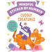 Mindful Sticker by Number: Cuddly Creatures: (Sticker Books for Kids, Activity Books for Kids, Mindful Books for Kids, Animal Books for Kids)