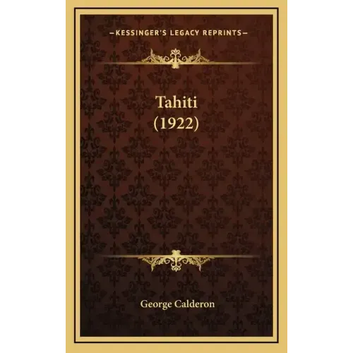 Tahiti (1922)