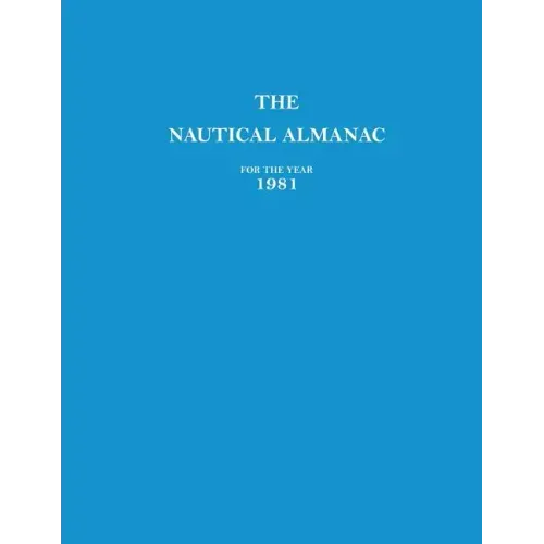 1981 Nautical Almanac