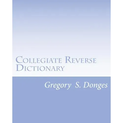 Collegiate Reverse Dictionary