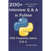 200+ Interview Q & A in Python: 99% Frequently Asked Interview Q & A