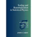 Scaling and Renormalization in Statistical Physics