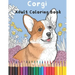 Corgi: Adult Coloring Book